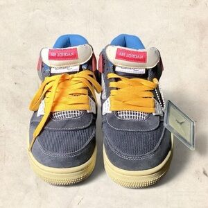 Nike air jordan 4 retro x union LA off noir